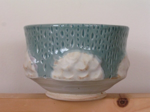 Rainy porcelain bowl